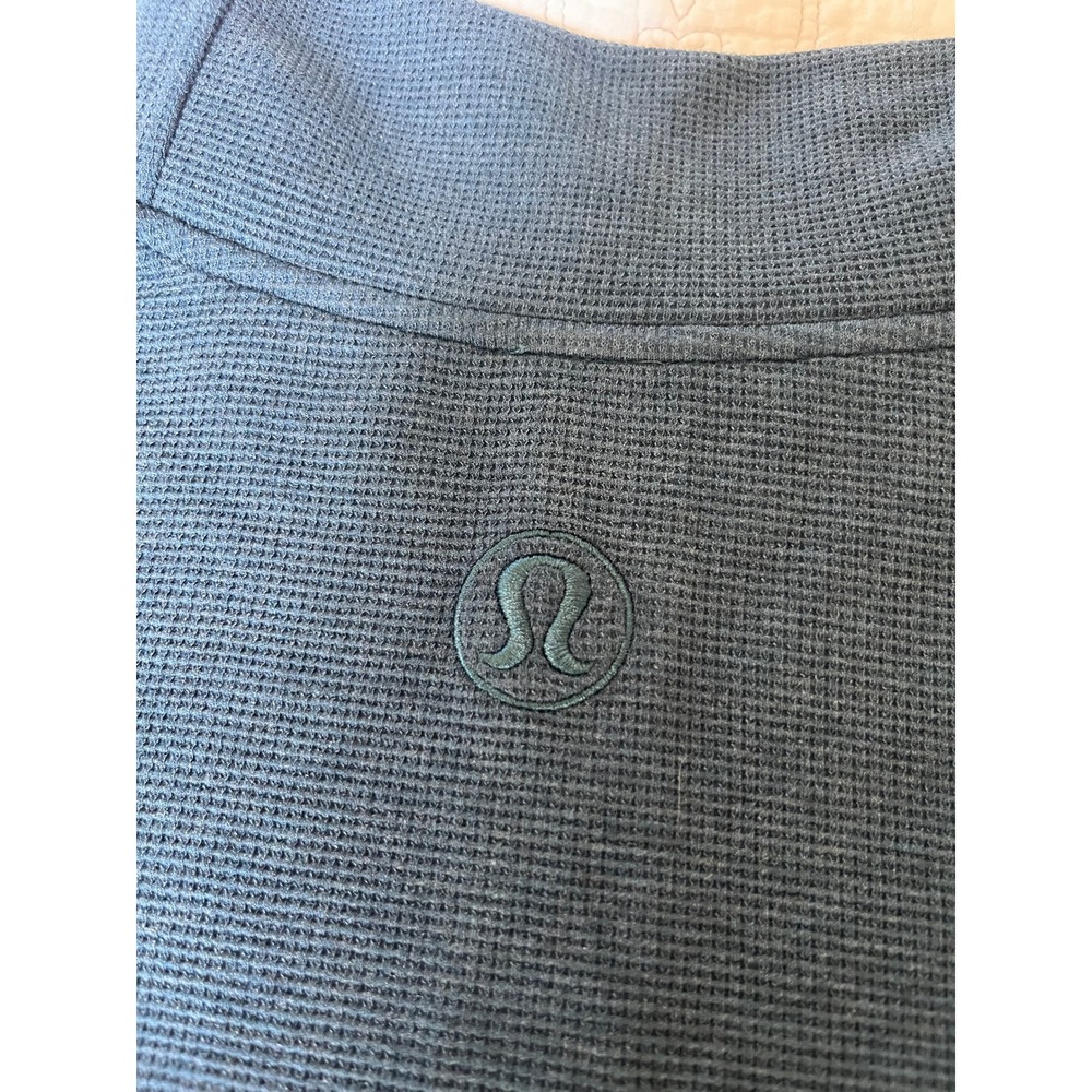 NWT Lululemon Scuba Cropped Funnel-Neck Half Zip Waffle - Picture 7 of 16